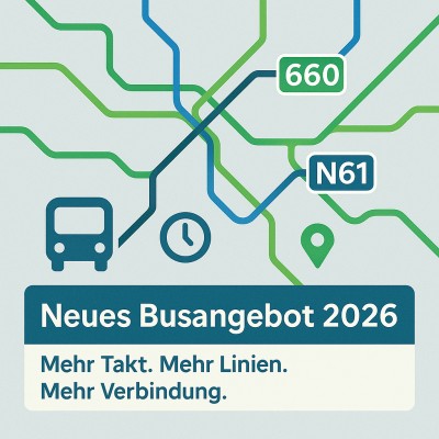 Neues Buskonzept 2026: Mehr Verbindungen im Heckengäu &amp; Raum Weil der Stadt